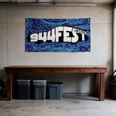 944Fest Car Logo - Banner - 2ft x 4ft