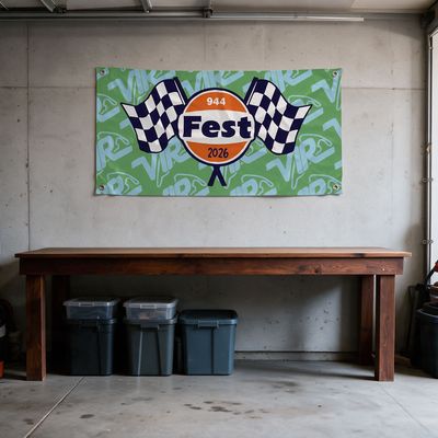 944Fest Roundel Flags Logo - Banner - 2ft x 4ft