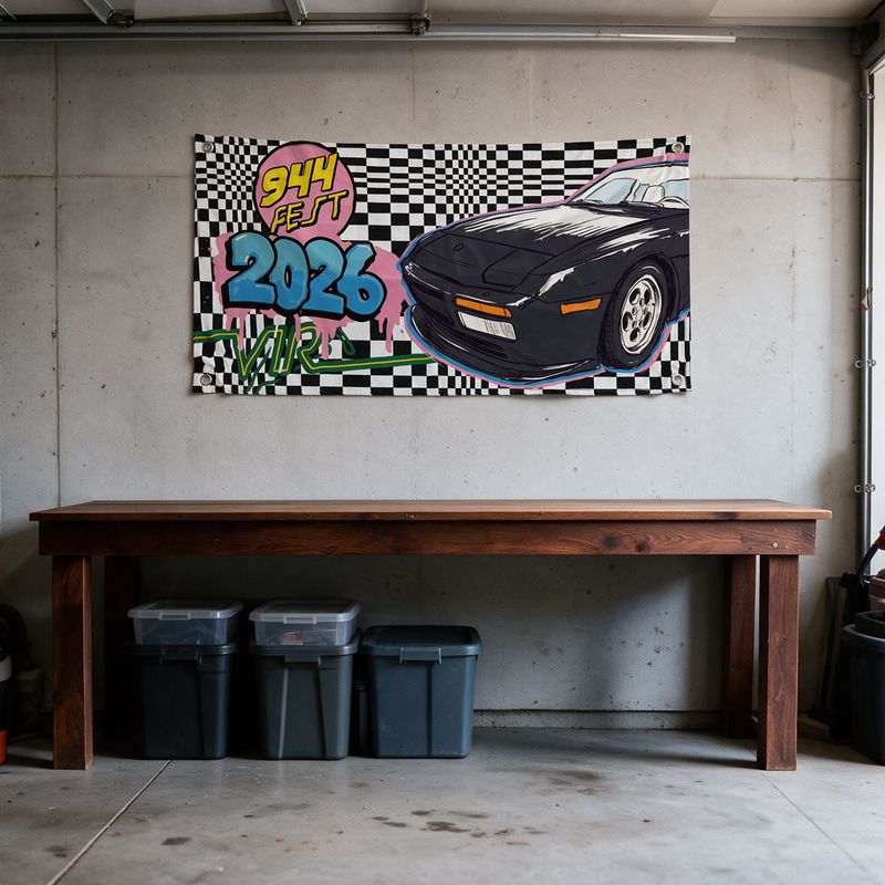 944Fest 2026 80's Skate Logo Pasha - Banner - 2ft x 4ft