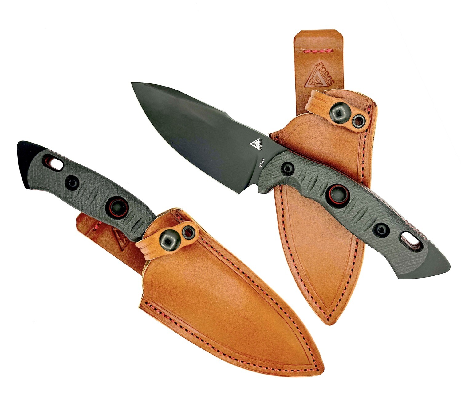 Sheath, Alaris Contour w/ 3&quot; Double Button Dangler