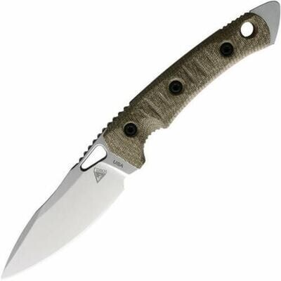 Cacula, SW, OD GREEN Micarta w/ ORANGE liners