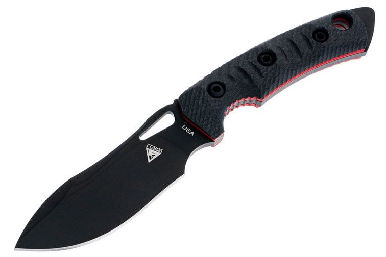 Tier1-Mini, PVD, BLACK CARBON FIBER w/ RED Liners