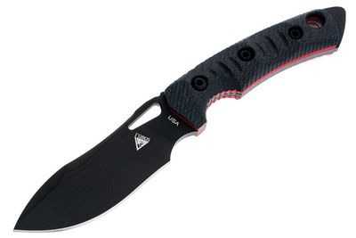 Tier1-Mini, PVD, BLACK CARBON FIBER w/ RED Liners