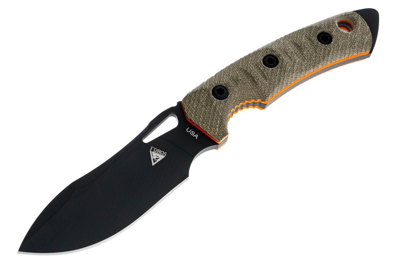 Tier1-Mini, PVD, OD GREEN w/ ORANGE Liners