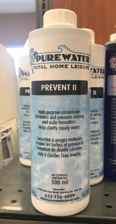 PUREWATER PREVENT II STAIN CONTROL