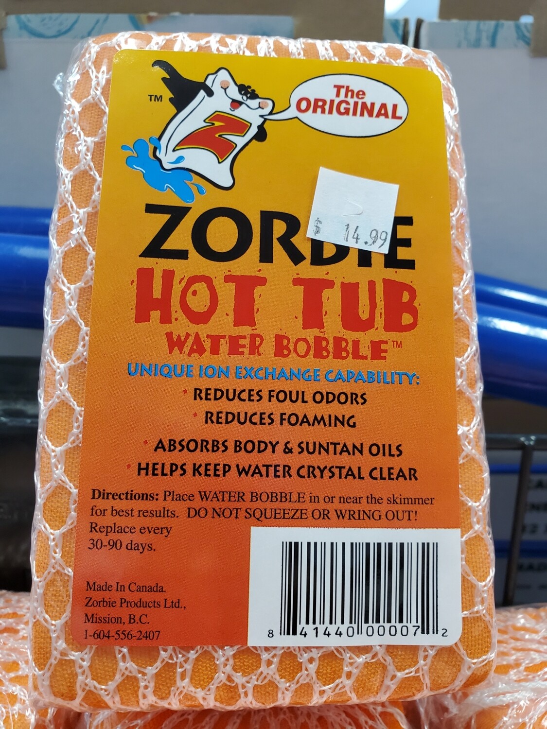 ZORBIE HOT TUB WATER BOBBLE