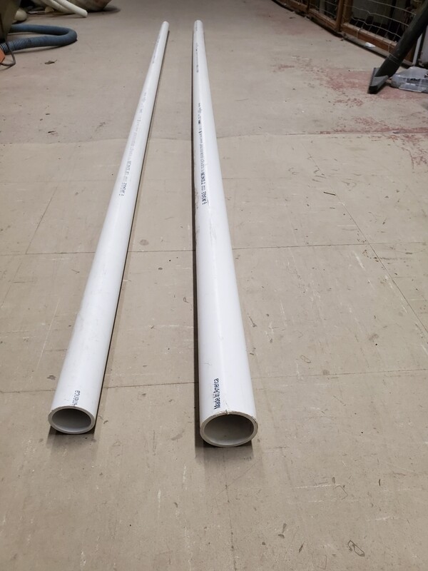 2IN RIGID PVC PIPE - PER 10 FEET