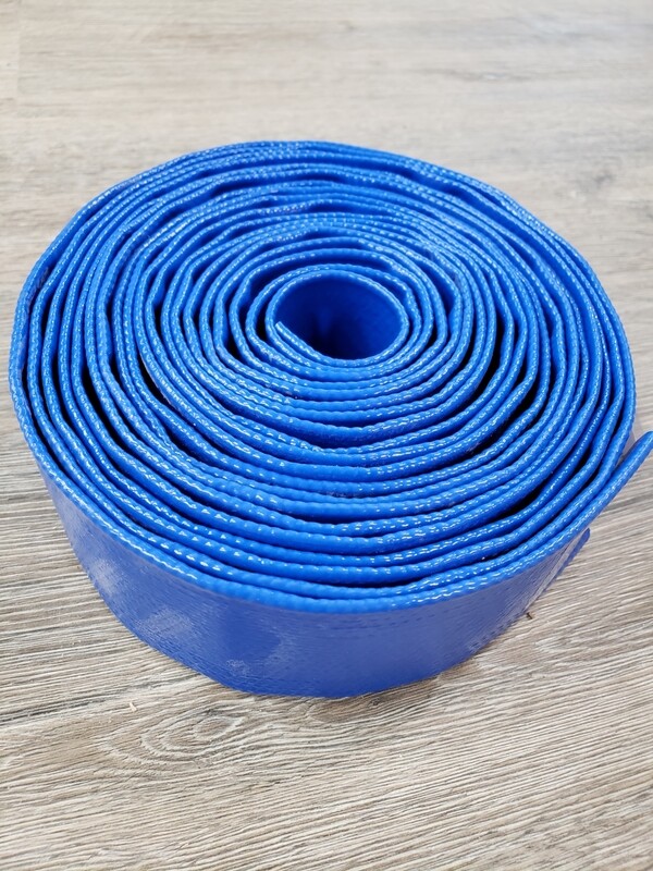 BACKWASH HOSE - LAYFLAT - 25FT