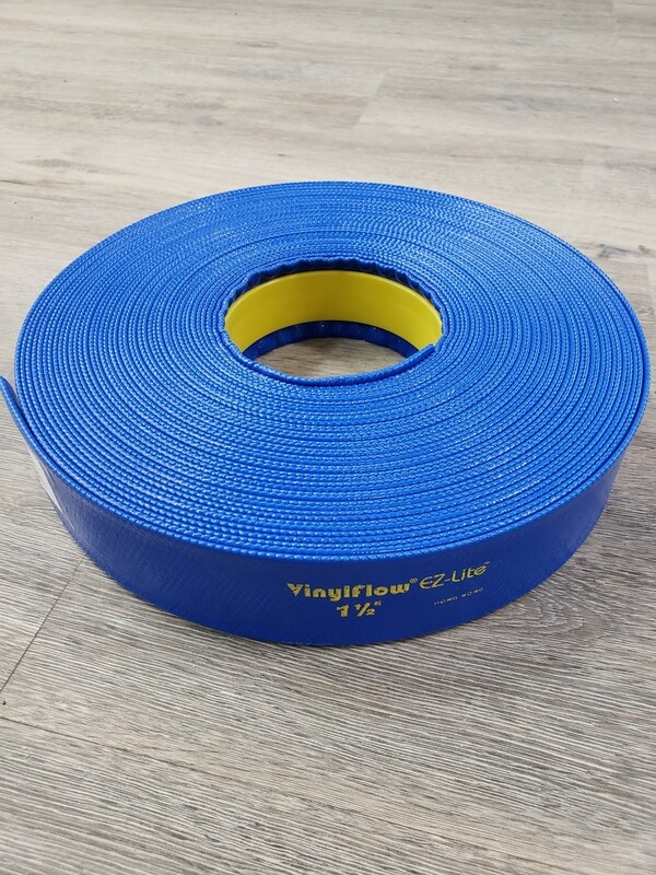BACKWASH HOSE - LAYFLAT - 100FT