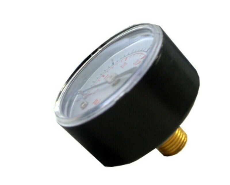 Pressure Gauge 0-60 PSI Back Thread