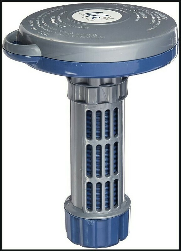 Hot tub tablet dispenser (adjustable) for Bromine or Chlorine