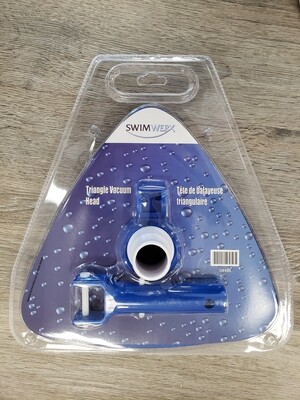 VACUUM HEAD - TRIANGULAR  - BLUE