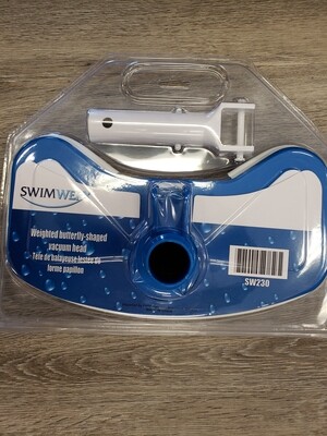 VACUUM HEAD - WEIGHTED BUTTERFLY - BLUE &amp; WHITE