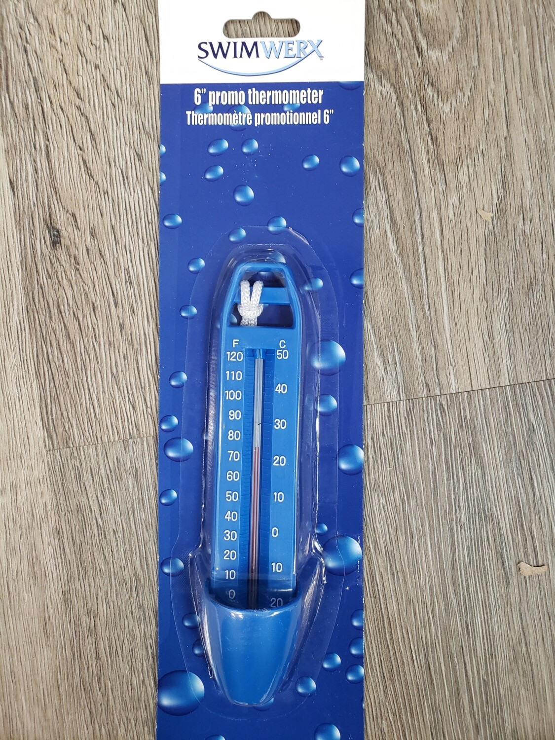 THERMOMETER - 6.5IN - BLUE