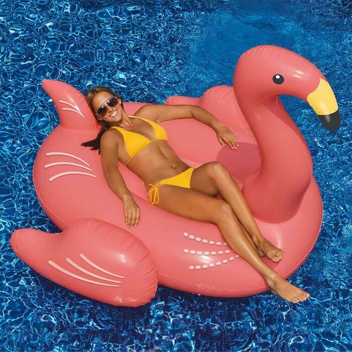 GIANT FLAMINGO RIDE-ON