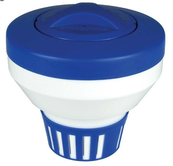 Floating Chlorine / Bromine Tablet Dispenser / Chlorinator for spas