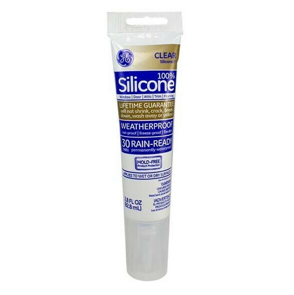 GE CLEAR 100% silicone 82.8 ml tube