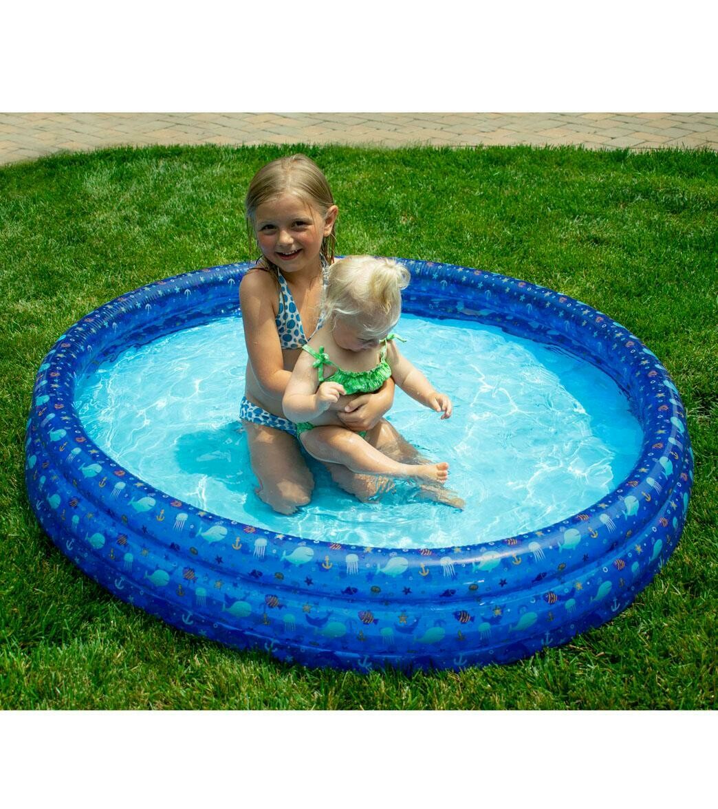 60&quot; PRINTED 3-RING POOL