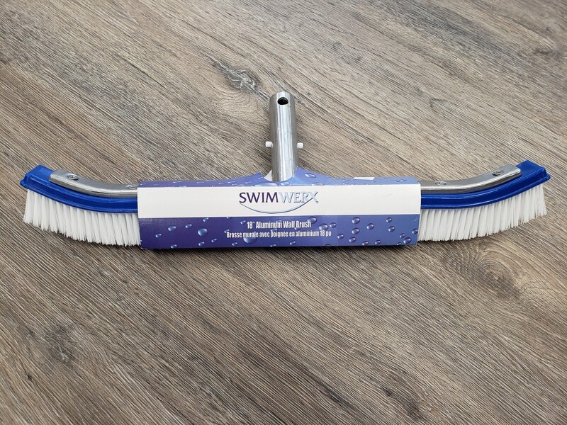 18IN ALUMINUM POOL BRUSH