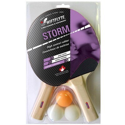 SWIFTFYLTE STORM 2 PLAYER TABLE TENNIS KIT