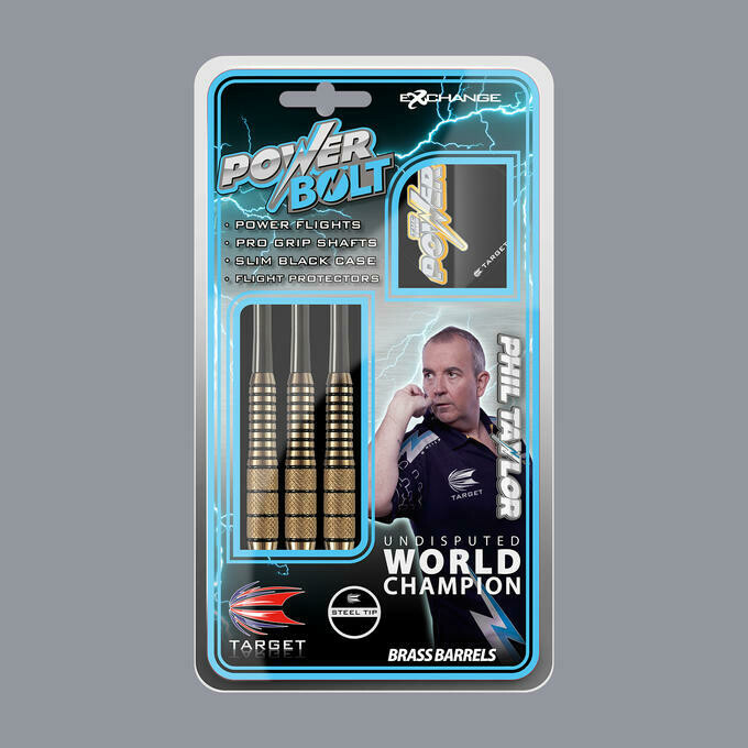 PHIL TAYLOR POWER BOLT 22 GRAM DARTS