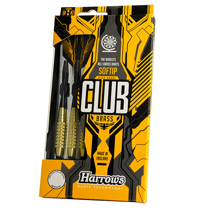 HARROWS CLUB BRASS SOFTIP DARTS