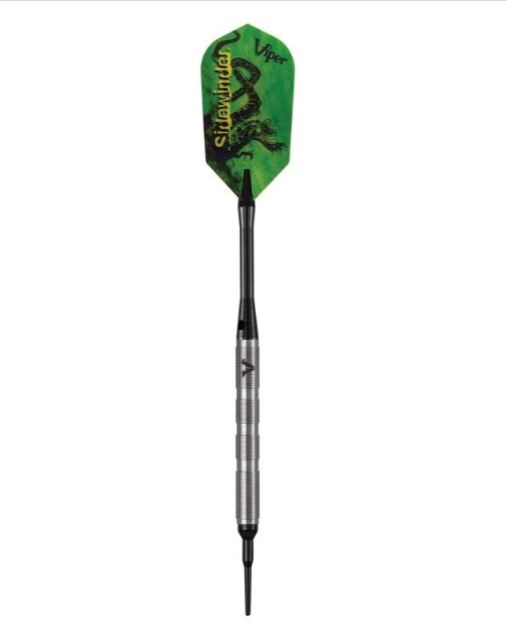 VIPER SIDEWINDER 18G SOFT TIP DARTS, SELECT STYLE: RINGED