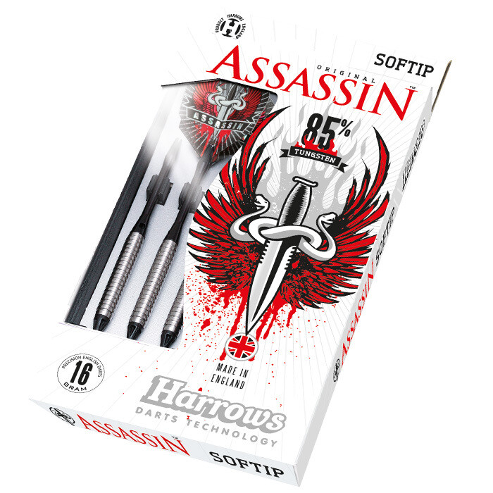 HARROWS ASSASSIN SOFTIP DARTS 18G
