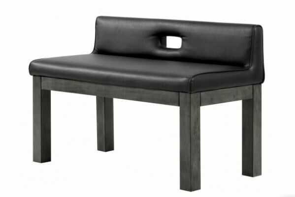 LEGACY STERLING BACKED DINING BENCH 53-SHADE