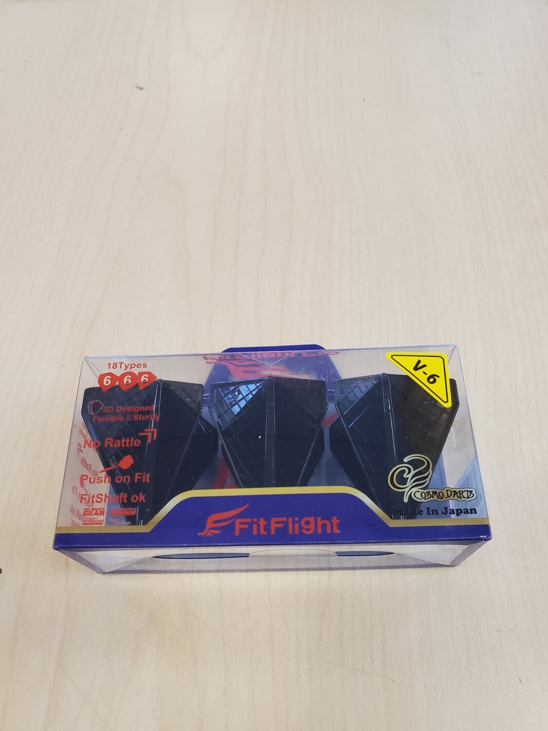 Fit Flight Pro V6 black V shape