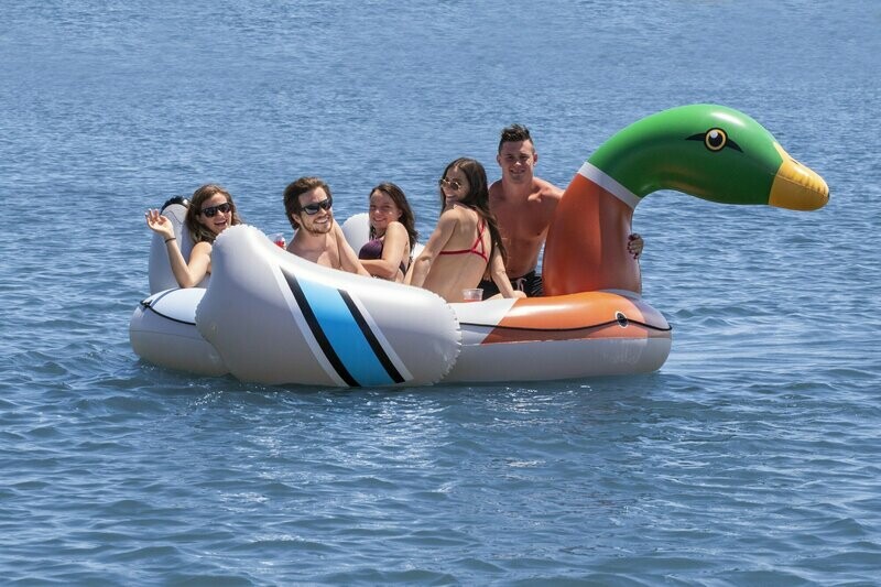 THE BIGGEST GIANT DECOY DUCK