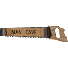 Pub Sign - Man Cave Saw
