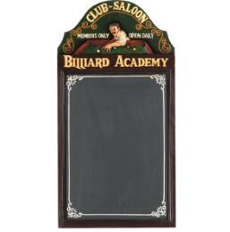 Pub Sign - Billiard Academy Chalkboard