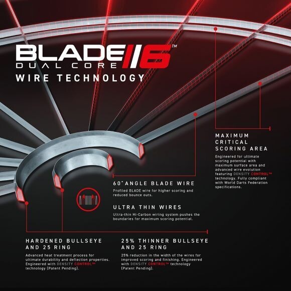 BLADE 6 DUAL CORE DART BOARD