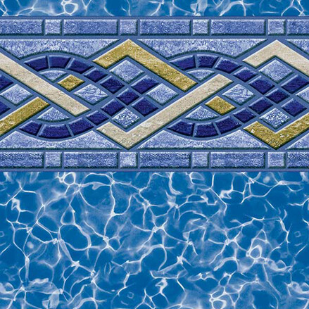 Above Ground Liner - 27ft Round 52in Beaded - Brighton Prism