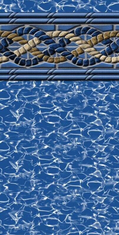 Above Ground Liner - 21ft Round 52in Uni-Bead - Mystri Gold Prism