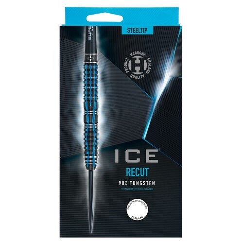 Harrows Ice Recut 90% Tungsten Darts, Weight: 25G