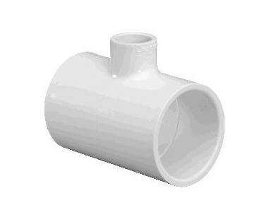 1.5IN X 5IN REDUCING TEE - SLIP