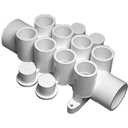 1.5IN X 1.5IN X (8) .75IN MANIFOLD - S X S X S