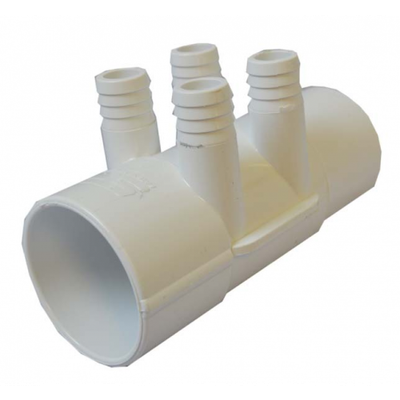 2IN X 2IN X (4) .75IN MANIFOLD -S X SP X BARB