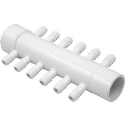 MANIFOLD 1INS X 1IN SPG (12) 3/8IN RB BARB