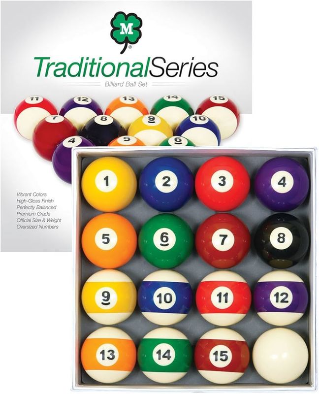 McDermott Billiard Ball Set 2-1/4&quot;