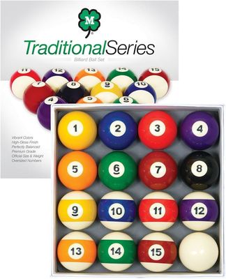 McDermott Billiard Ball Set 2-1/4" McDermott Billiard Ball Set 2-1/4"