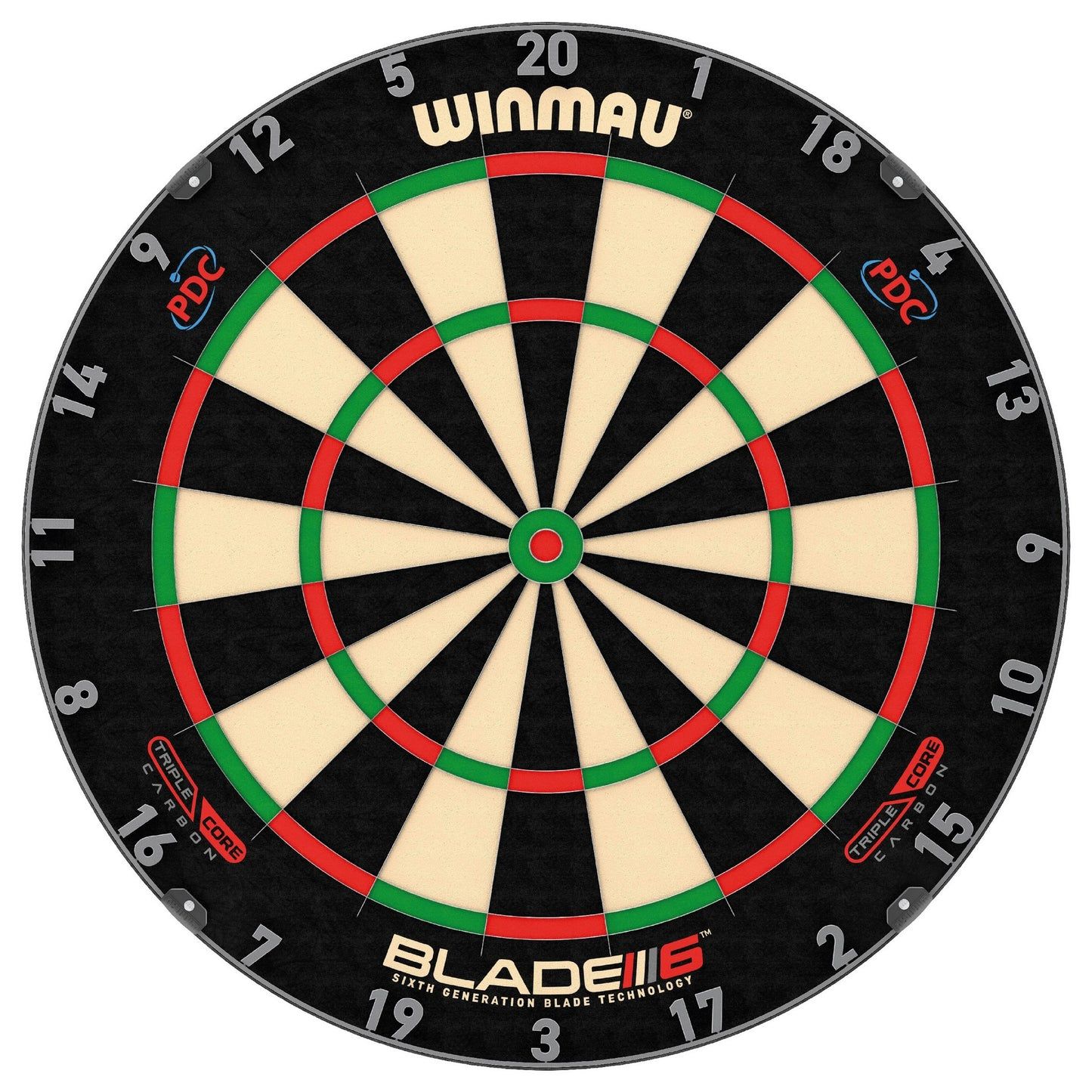 Winmau Blade 6 Triple Core Carbon Dartboard