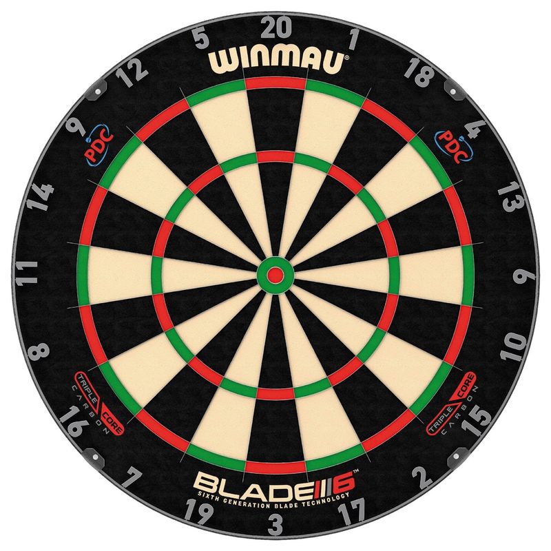 Winmau Blade 6 Triple Core Carbon Dartboard Winmau Blade 6 Triple Core Carbon Dartboard