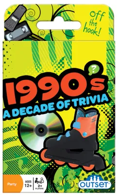 1990s – A Decade of Trivia Card Game