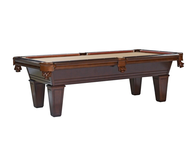 Kent 8ft Pool Table *Display Only Black on Black Finish with Free Predator Cloth Upgrade (500$ value)*