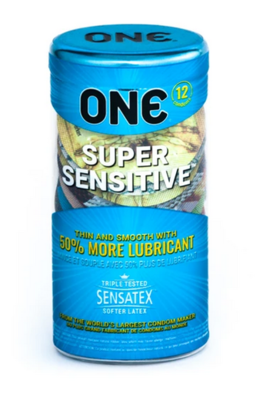 ONE Super Sensitive 3 Pack with Case