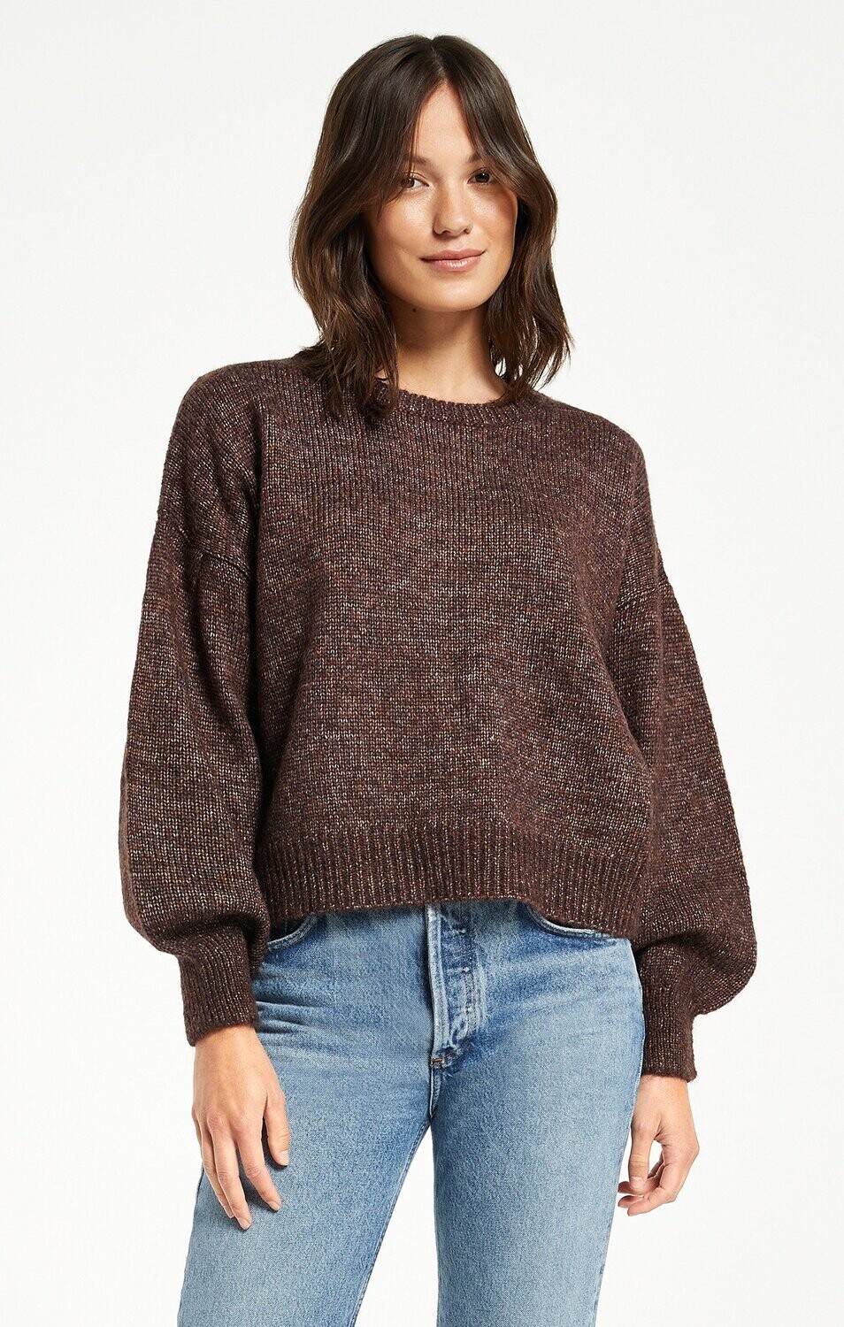 Jersey Melange Sweater