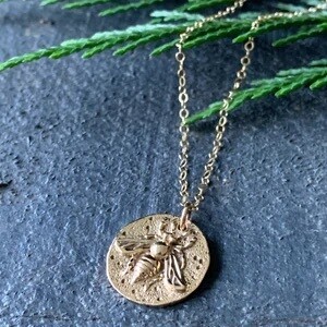 Ancient Bee Necklace